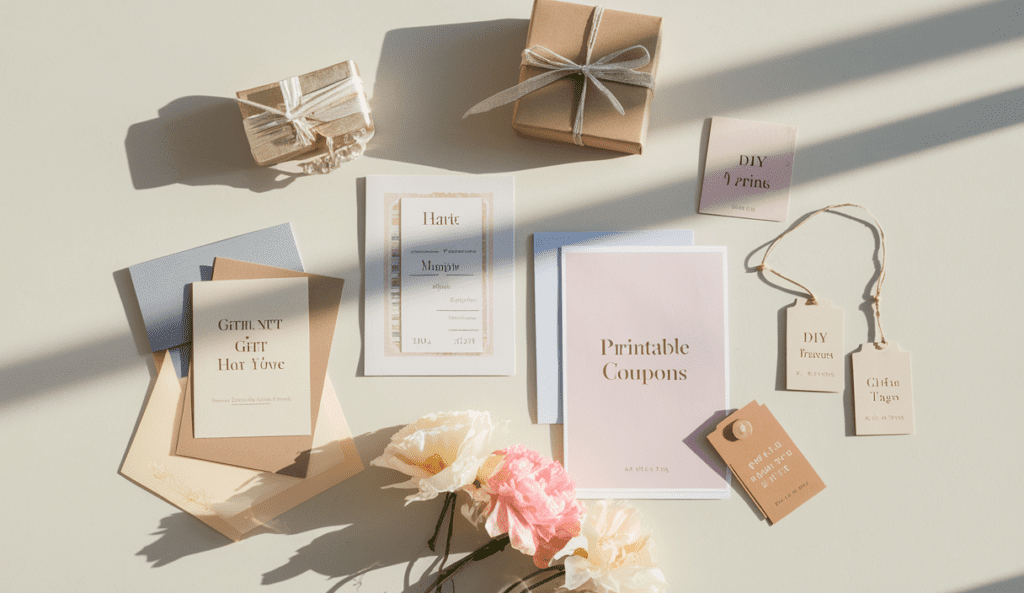 Printable Gift Ideas You Can Create at Home